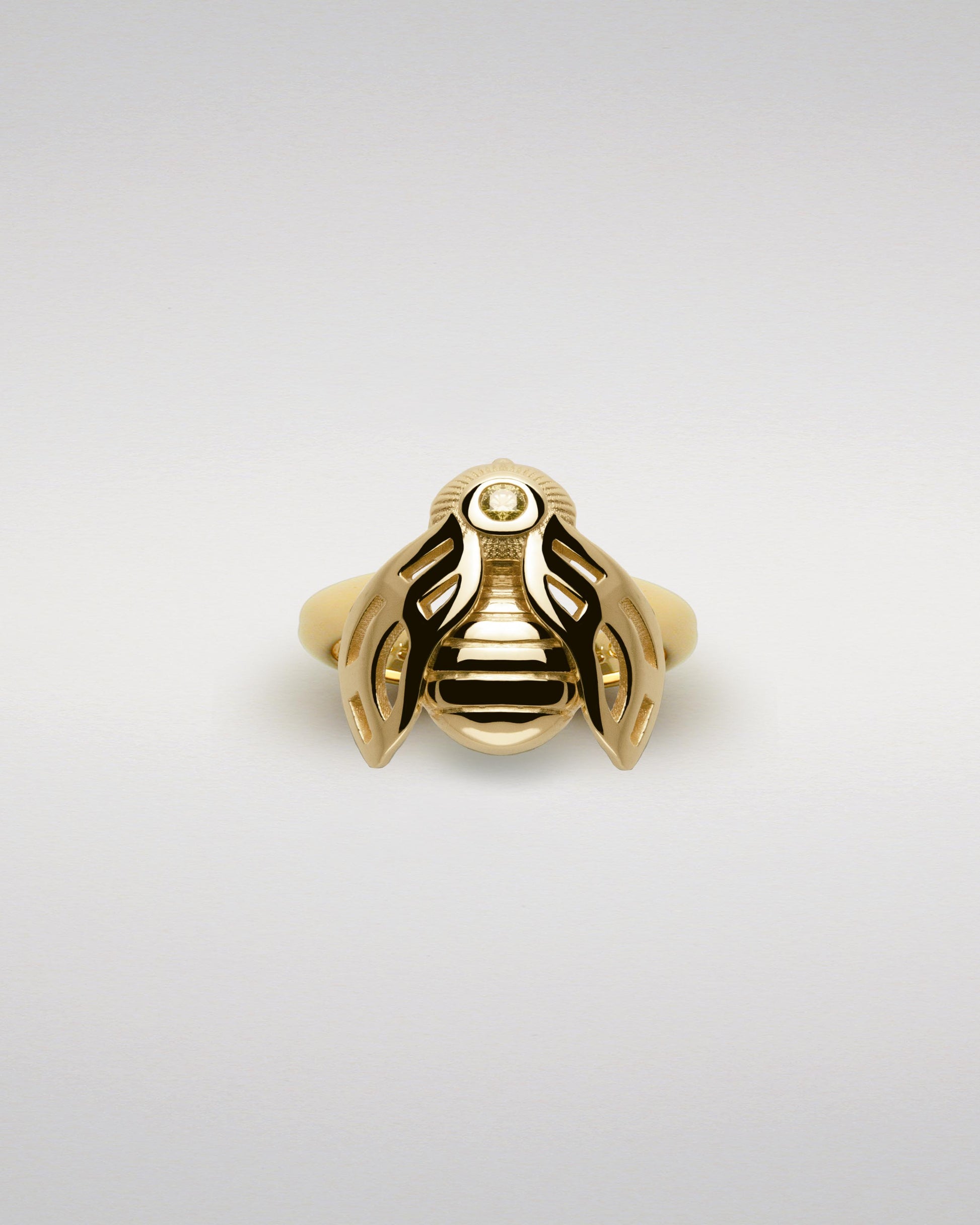Golden Bee Ring