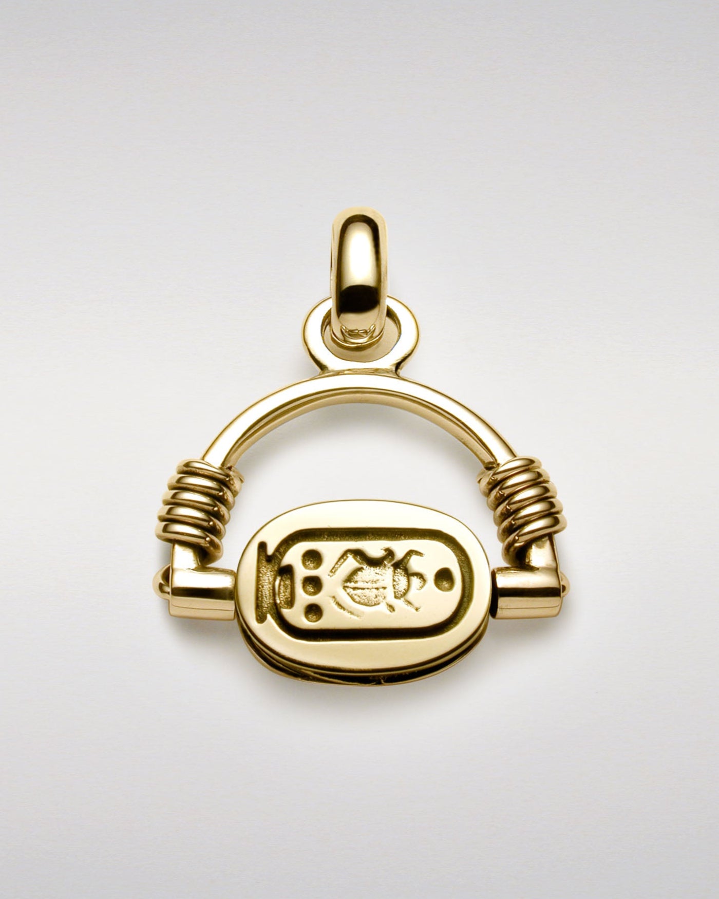 Classical Scarab Swivel Pendant