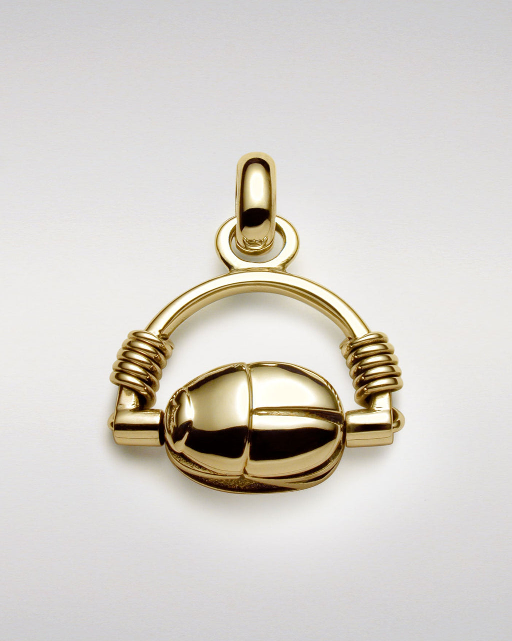 Classical Scarab Swivel Pendant