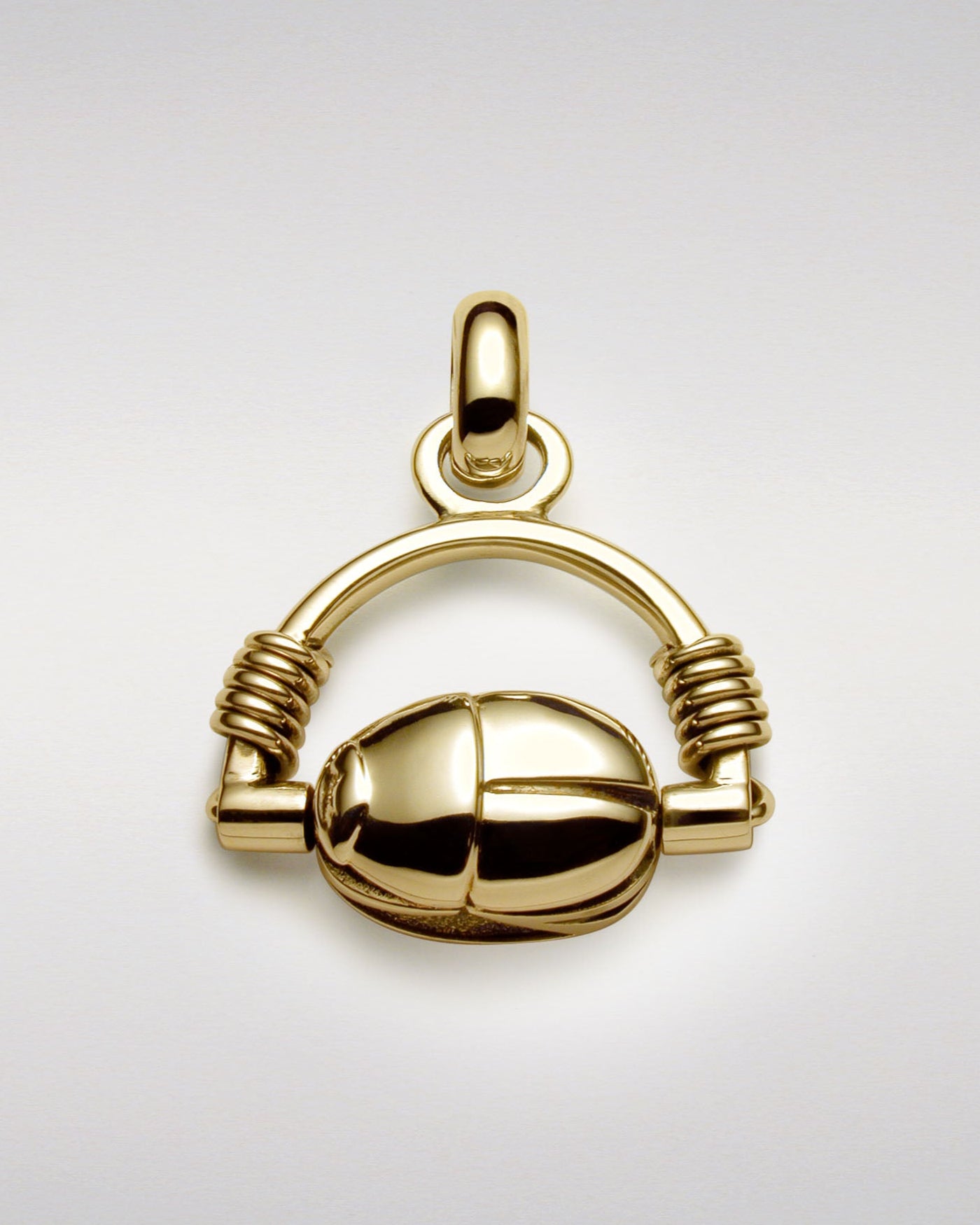 Classical Scarab Swivel Pendant